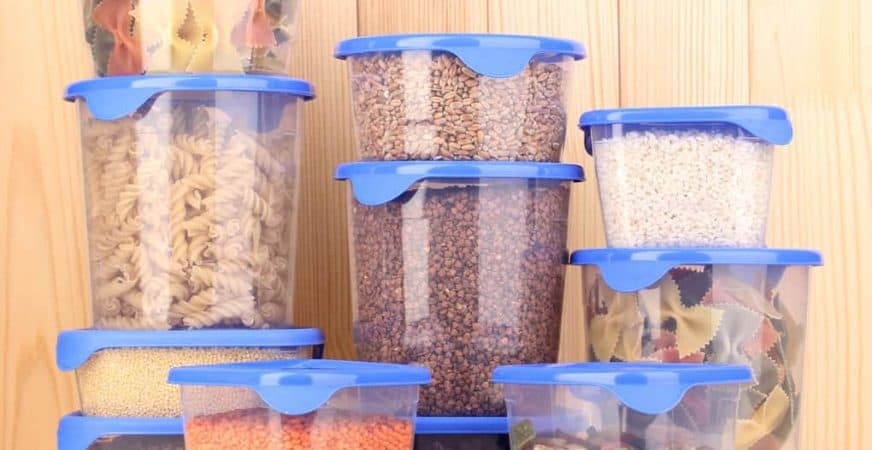 Types of food storage containers